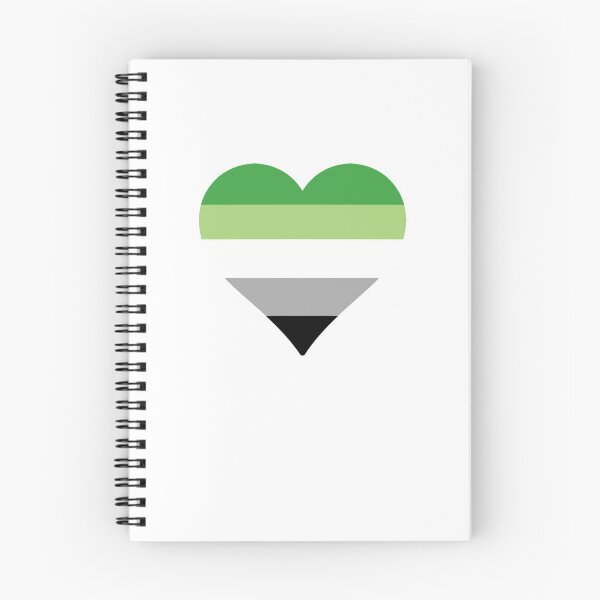 Item preview, Aromantic Pride Heart designed and sold by Friend of Frogs.