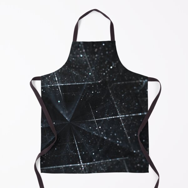 Item preview, White fractal on black background designed and sold by HauntedMammoth.
