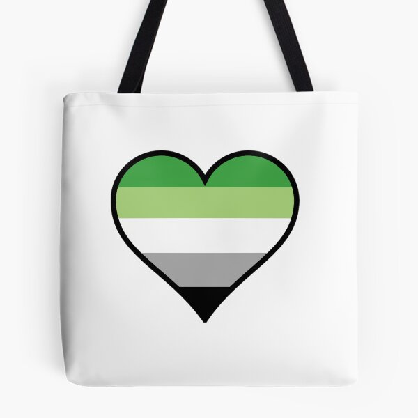Item preview, Aromantic Pride Heart designed and sold by Friend of Frogs.