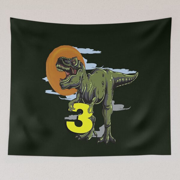 Item preview, T-Rex Third Birthday Fun Dino Lover 3rd Bday Graphic Design Gifts Dinosaur designed and sold by Cute & Sassy Custom Gifting Boutiques.
