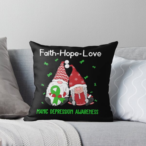 Artikelvorschau, Glaube Hoffnung Liebe Manische Depression Bewusstsein entworfen und verkauft von Sabfit.