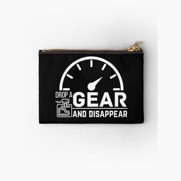 Item preview, Drop a Gear and Disappear, Funny Car Quotes designed and sold by QuotableAttire.