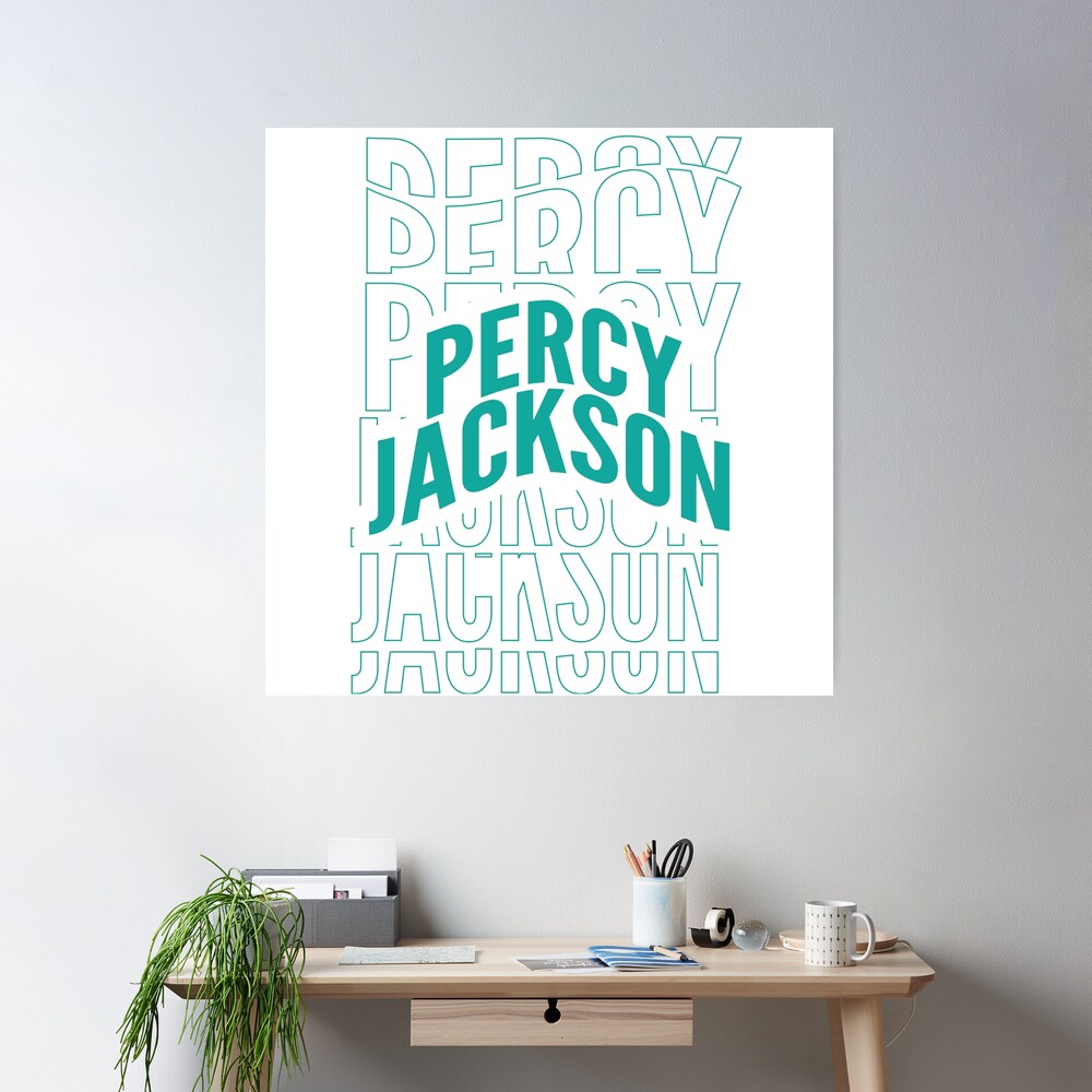 Percy Jackson - Percy Jackson Typography Poster by babyimfull | Redbubble