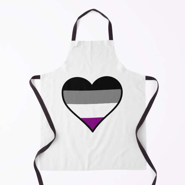 Item preview, Asexual Pride Heart designed and sold by Friend of Frogs.