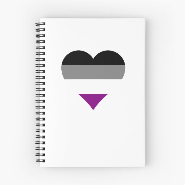 Item preview, Asexual Pride Heart designed and sold by Friend of Frogs.