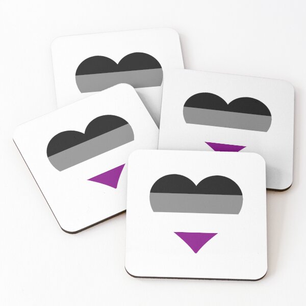 Item preview, Asexual Pride Heart designed and sold by Friend of Frogs.