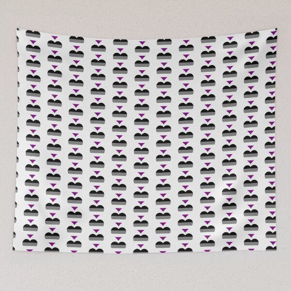 Item preview, Asexual Pride Heart designed and sold by Friend of Frogs.