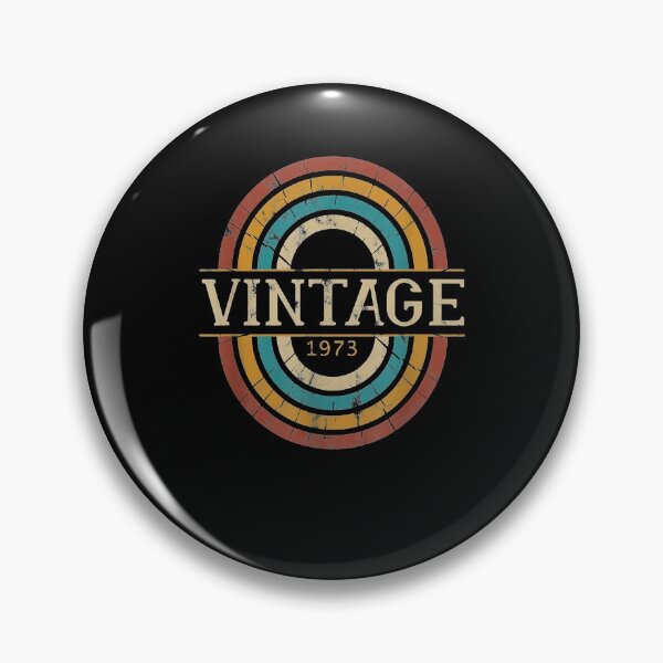 Item preview, Born 1973 Retro Vintage Birthday Gift  designed and sold by sheilase.