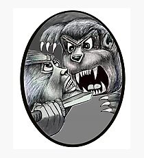 Growl Photographic Print