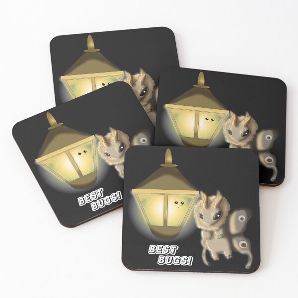 Item preview, Best Bugs! - Moth & Lamp Besties  designed and sold by BooBerryDesigns509.