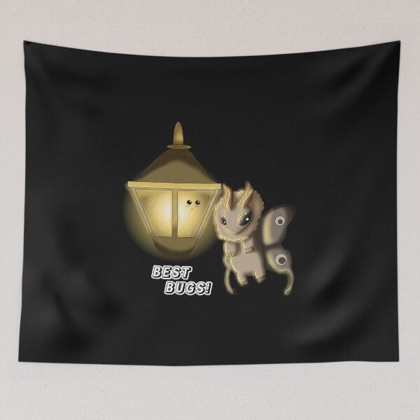 Item preview, Best Bugs! - Moth & Lamp Besties  designed and sold by BooBerryDesigns509.