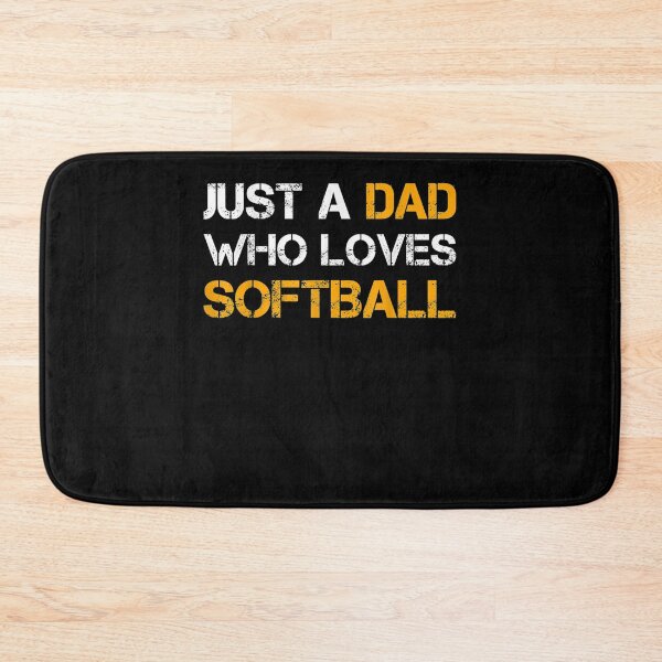 Item preview, Just A Dad Who Loves Softball Lover Dad Funny Fathers Day Gift  designed and sold by sheilase.
