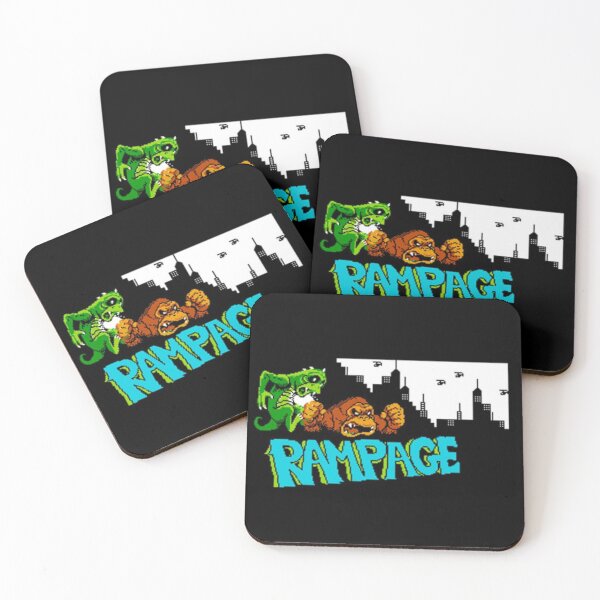 Item preview, Rampage-  Start Screen - Featuring George and Lizzie designed and sold by TaoJones42.