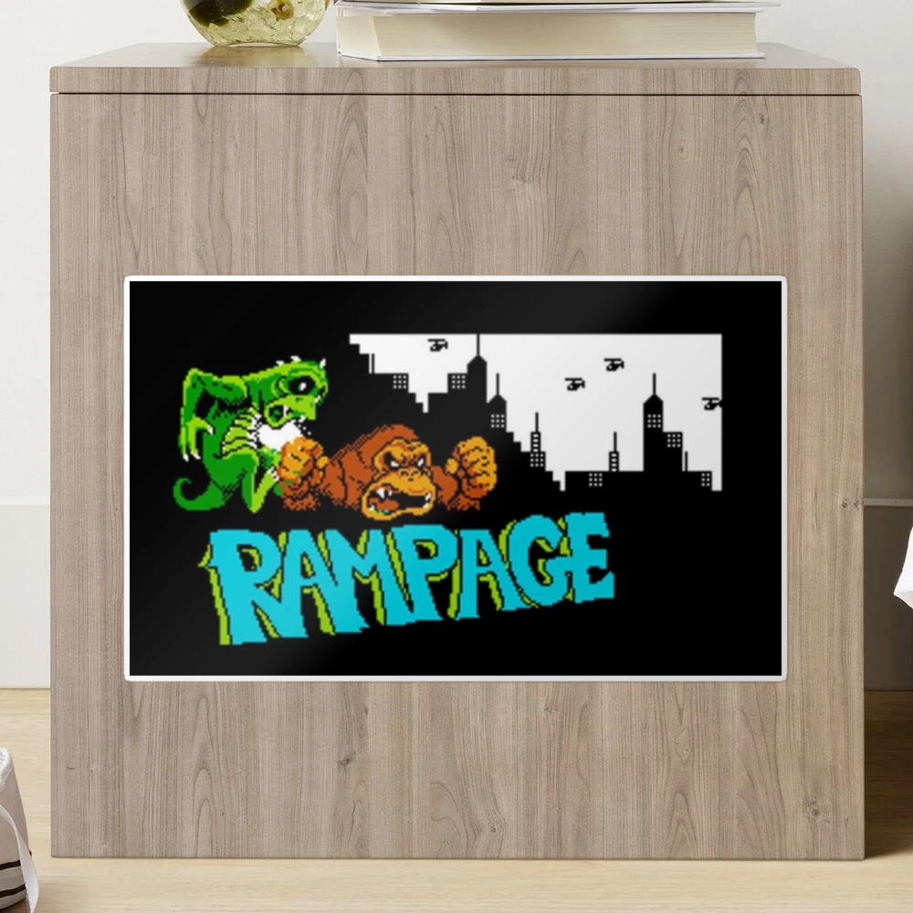 Rampage- Start Screen - Featuring George and Lizzie
