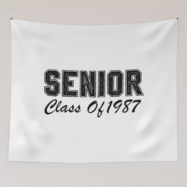 Item preview, Senior: Class of 1987 designed and sold by Saharan12.
