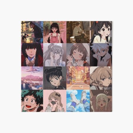 HD wallpaper: anime character collage wallpaper, anime girls, monochrome,  glitch art | Wallpaper Flare