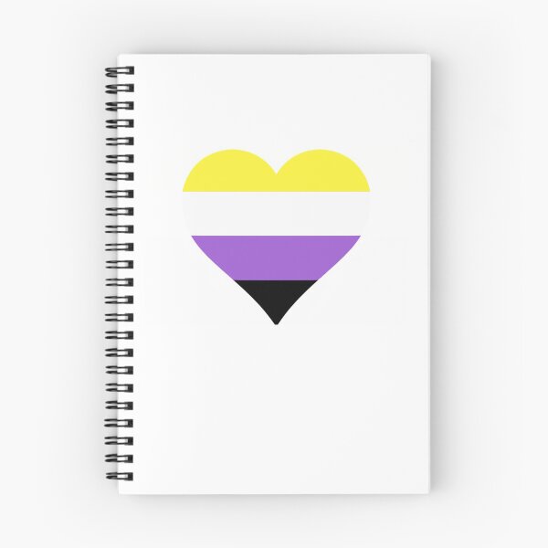 Item preview, Non-Binary Pride Heart designed and sold by Friend of Frogs.