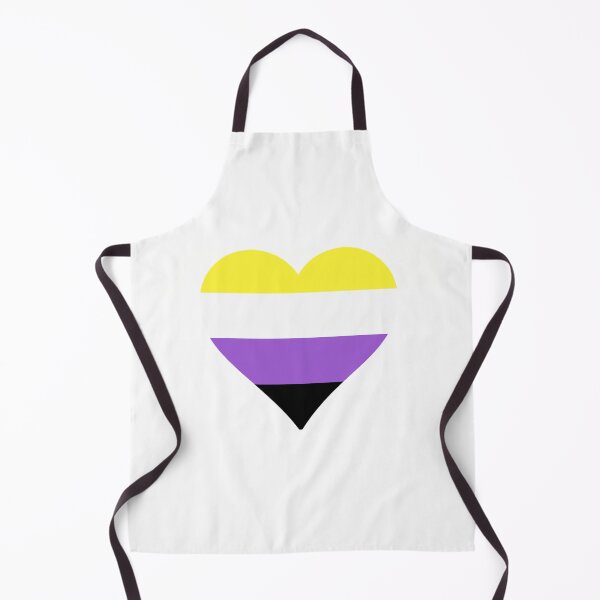 Item preview, Non-Binary Pride Heart designed and sold by Friend of Frogs.