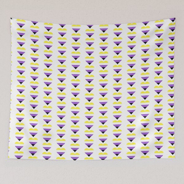 Item preview, Non-Binary Pride Heart designed and sold by Friend of Frogs.