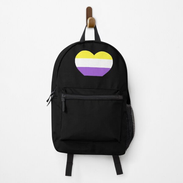 Item preview, Non-Binary Pride Heart designed and sold by Friend of Frogs.