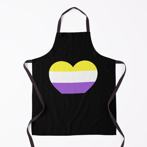 Item preview, Non-Binary Pride Heart designed and sold by Friend of Frogs.