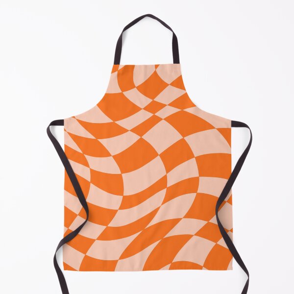 Item preview, Orange Wavy Grid designed and sold by jewlybeads.