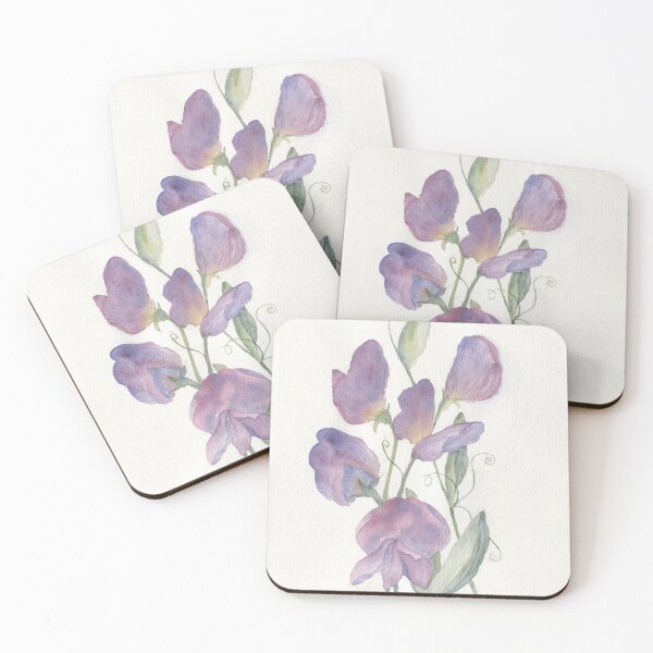 Item preview, Sweet Peas, Summers Delight designed and sold by Diane Hall Watercolors.
