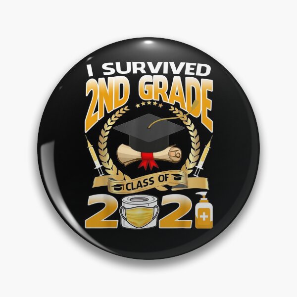 Item preview, I Survived 2nd Grade Class Of 2021 Funny Graduate Student Gift  designed and sold by sheilase.