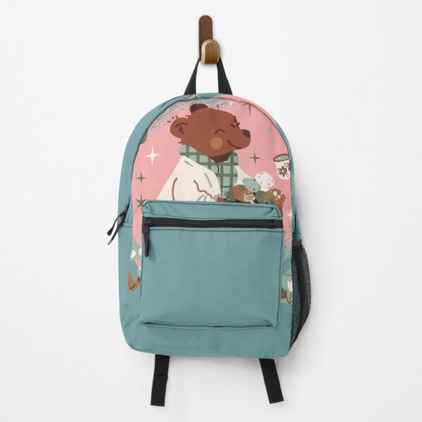 Item preview, bear surrounded by autumn elements designed and sold by Hasan Kamal.