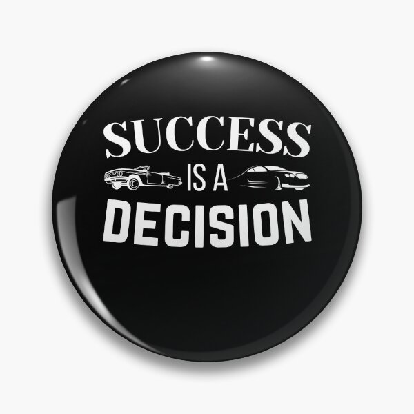 Item preview, Success is a Decision, Funny Car Quotes designed and sold by QuotableAttire.