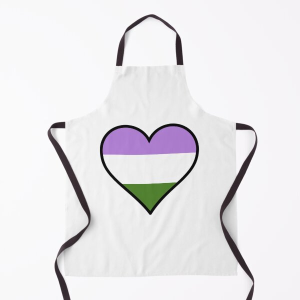 Item preview, Genderqueer Pride Heart designed and sold by Friend of Frogs.