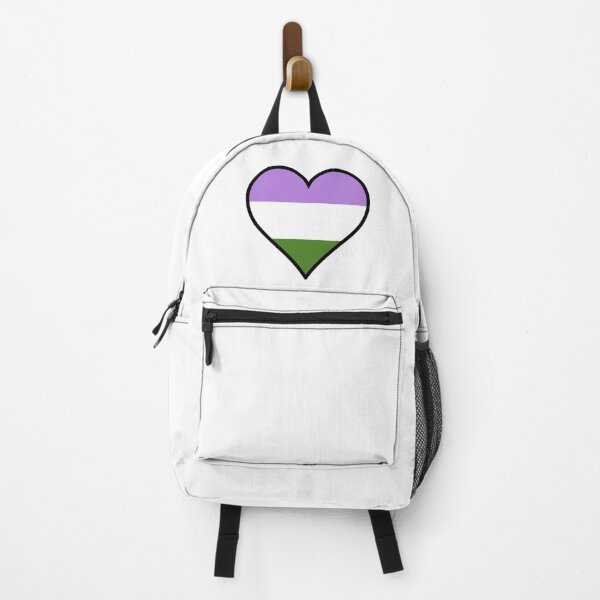 Item preview, Genderqueer Pride Heart designed and sold by Friend of Frogs.