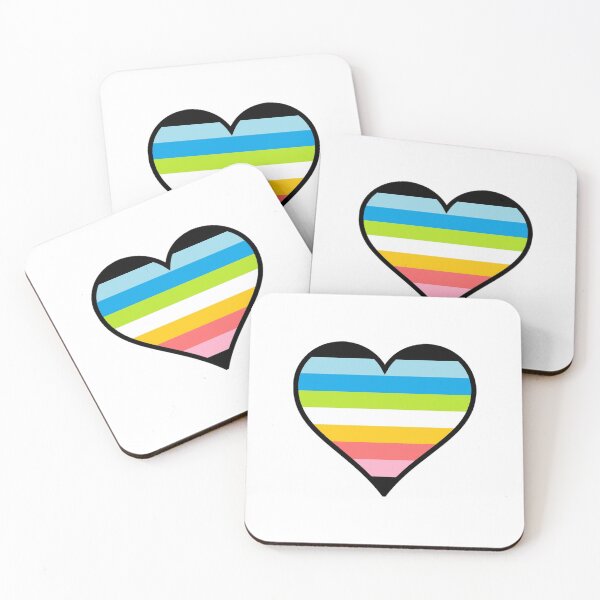 Item preview, Queer Pride Heart designed and sold by Friend of Frogs.