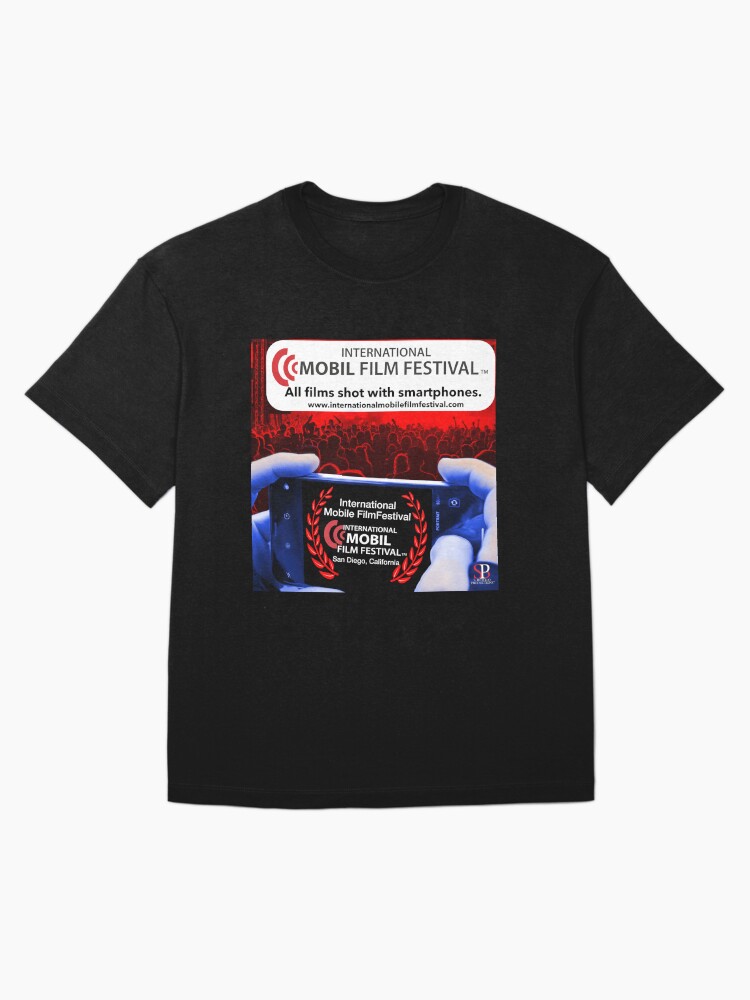 Thumbnail 3 of 7, Oversized T-Shirt, Celebrate Smartphone Filmmaking San Diego designed and sold by mobilefilmmaker.