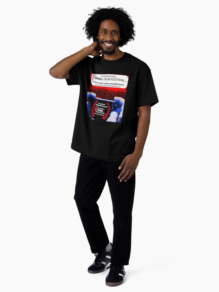 Thumbnail 4 of 7, Oversized T-Shirt, Celebrate Smartphone Filmmaking San Diego designed and sold by mobilefilmmaker.