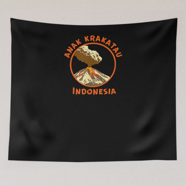 Item preview, Anak Krakatau Indonesia Volcano Gift  designed and sold by sheilase.