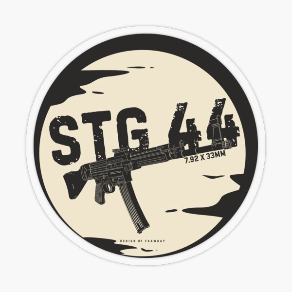 Vista previa del artículo con la obra «Rifle de asalto alemán STG 44», diseñado y vendido por FAawRay.