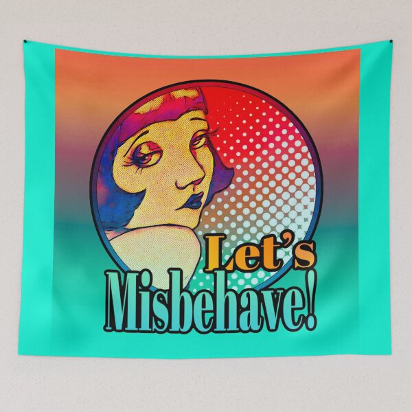 Item preview, Naughty Little Flapper designed and sold by RoGoArt.