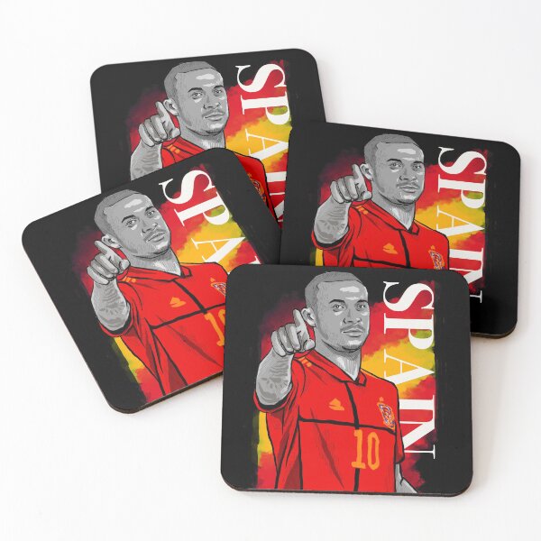 Item preview, Thiago Alcantara for Euro 2020 Spain designed and sold by IcalsaidArt.