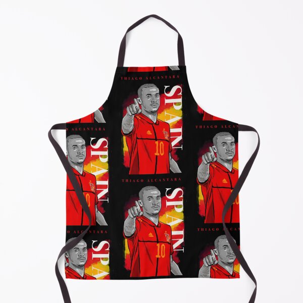 Item preview, Thiago Alcantara for Euro 2020 Spain designed and sold by IcalsaidArt.