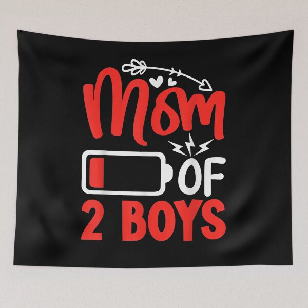 Item preview, Mom Of 2 Boys Mothers Day Gift  designed and sold by sheilase.