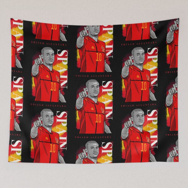 Item preview, Thiago Alcantara for Euro 2020 Spain designed and sold by IcalsaidArt.