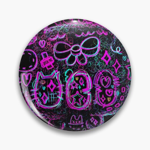 Item preview, hairybeary 11, inverted, purple, detail 1 designed and sold by Ben Ryuki Miyagi Architect.