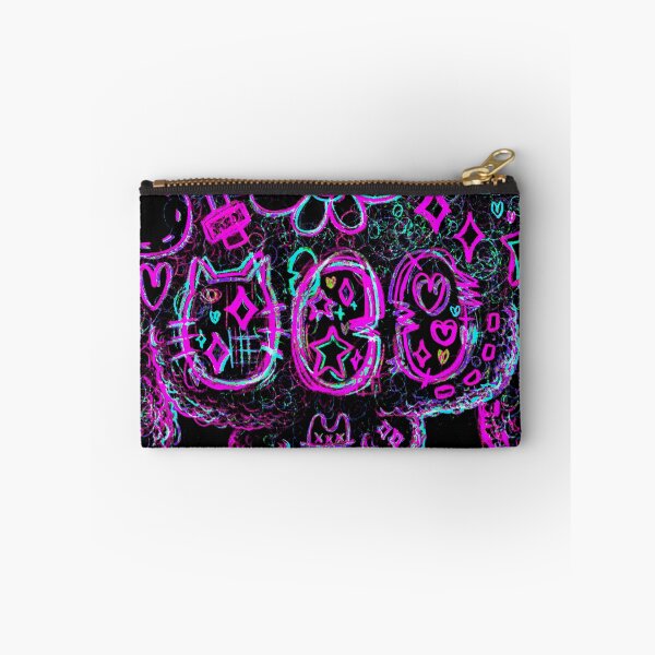 Item preview, hairybeary 11, inverted, purple, detail 1 designed and sold by Ben Ryuki Miyagi Architect.