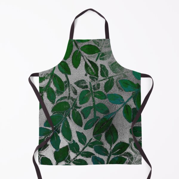 Item preview, Silver Jungle Leaves designed and sold by JJLosh.