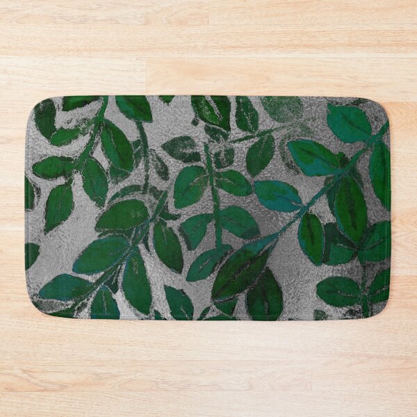Item preview, Silver Jungle Leaves designed and sold by JJLosh.