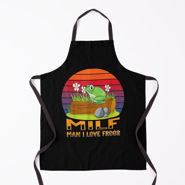Item preview, Milf Man I Love Frogs Funny Frog Amphibian Gift designed and sold by sheilase.