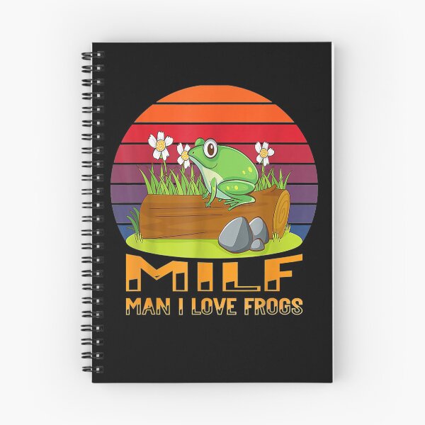 Item preview, Milf Man I Love Frogs Funny Frog Amphibian Gift  designed and sold by sheilase.