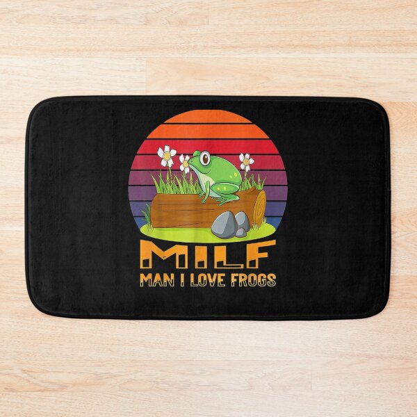 Item preview, Milf Man I Love Frogs Funny Frog Amphibian Gift  designed and sold by sheilase.