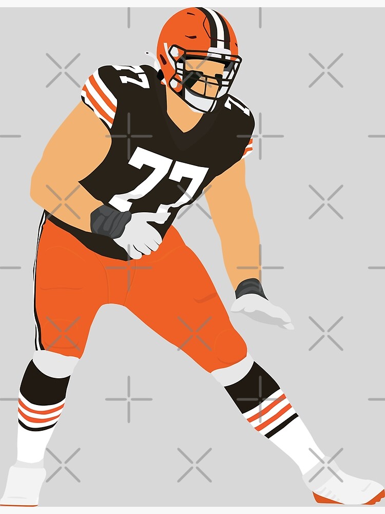 David Njoku Sticker for Sale by Amy Snively